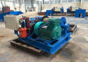 JK 1.6 ton electric winch for UAS customer